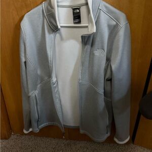 The North Face Light Gray Fleece Jacket